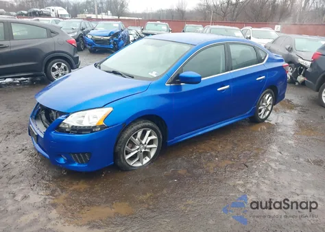 2014 Nissan Sentra Sr z USA, uszkodzony, nr VIN 3N1AB7APXEY334913